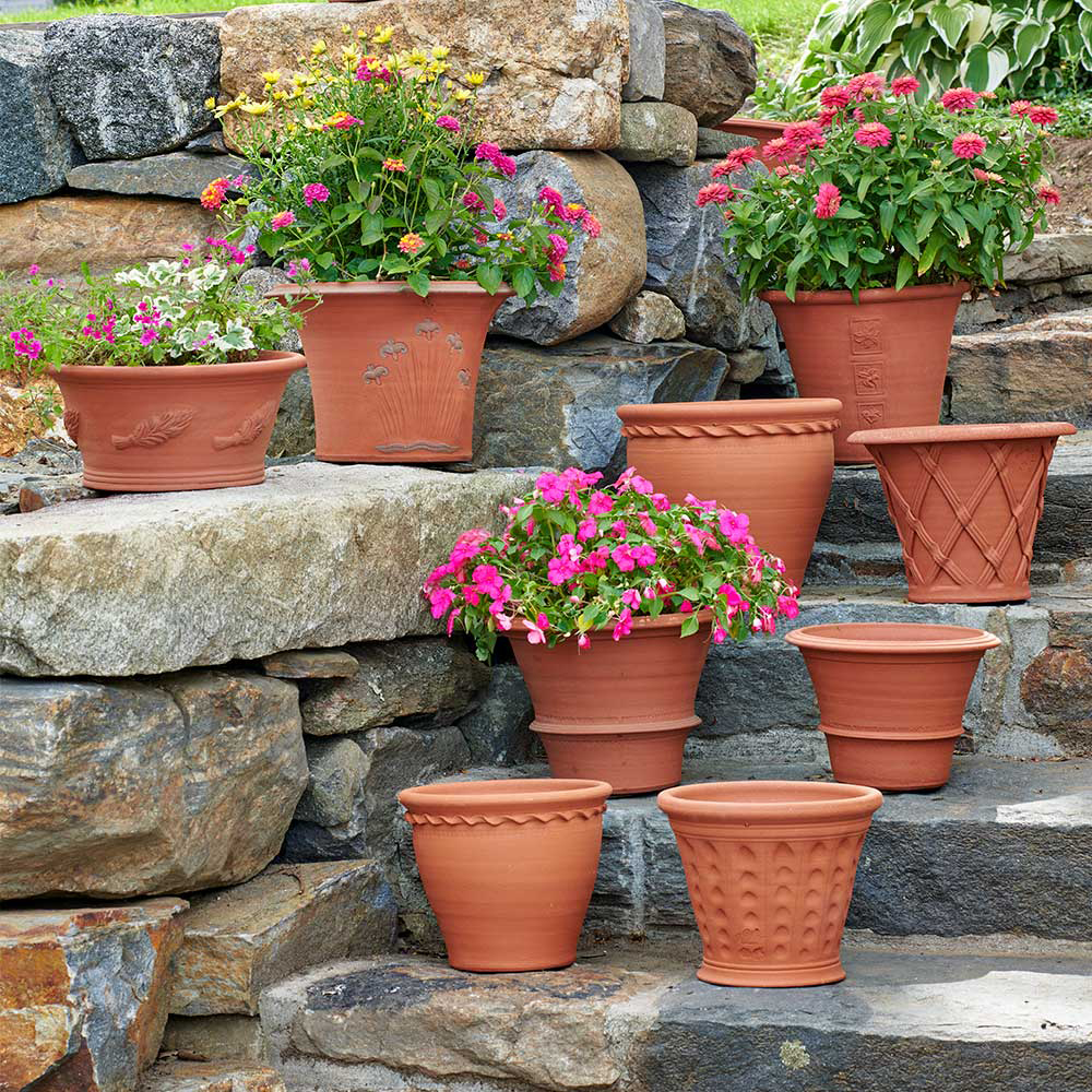 manager voorbeeld acre Terracotta bloempotten: voor tuin, terras en balkon! - Made by Owi
